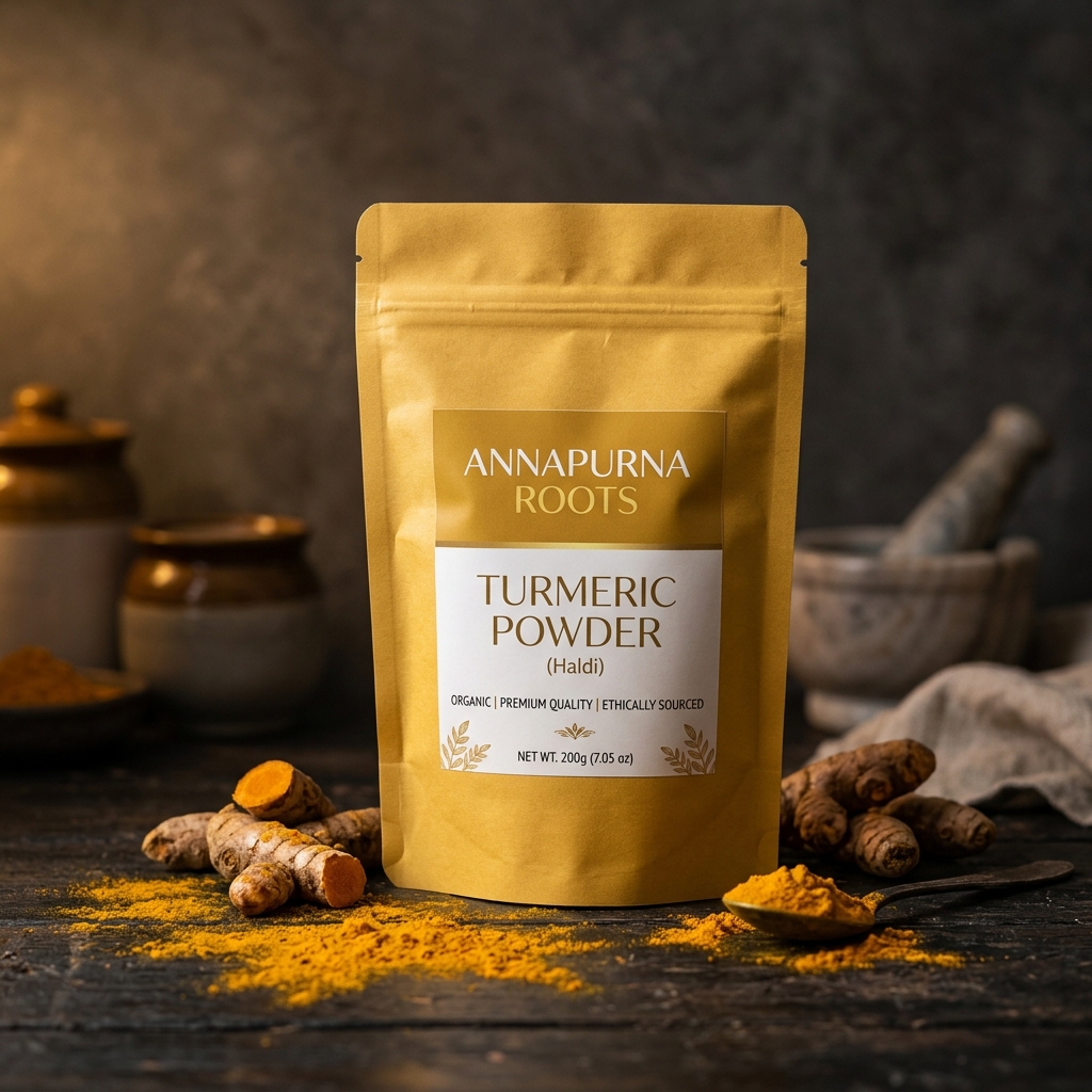 Annapurna Roots Turmeric Powder Haldi